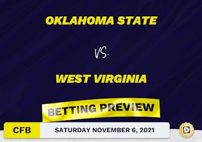Oklahoma State vs. West Virginia CFB Predictions and Odds - Nov 6, 2021