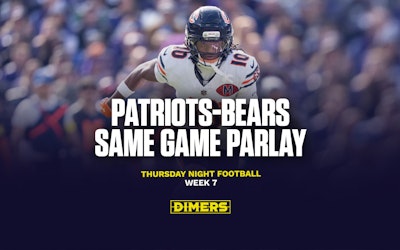 Patriots vs. Bears parlay picks: Bet these Thursday Night Football props at boosted +550 odds on bet365