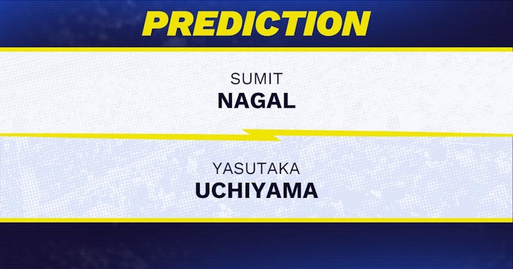 Sumit Nagal vs Yasutaka Uchiyama Tennis Prediction.