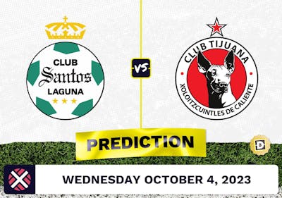 Santos Laguna vs. Club Tijuana Prediction and Odds - October 4, 2023