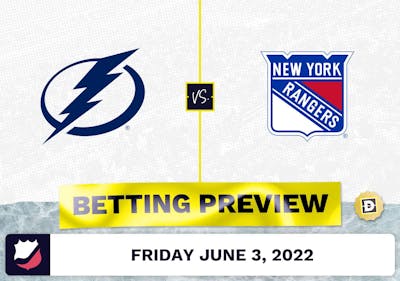 Lightning vs. Rangers Game 2 Prediction - Jun 3, 2022
