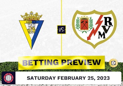 Cadiz vs. Rayo Vallecano Prediction and Odds - Feb 25, 2023