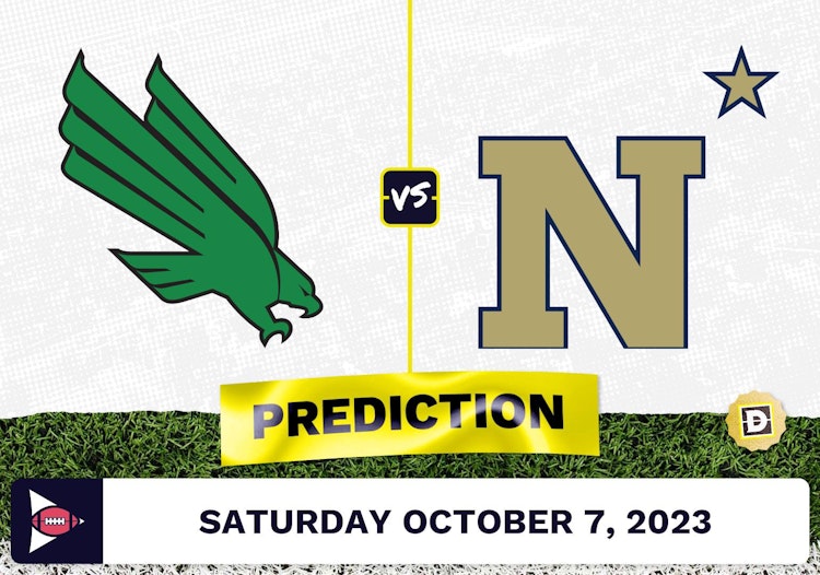 North Texas vs. Navy CFB Prediction and Odds - October 7, 2023