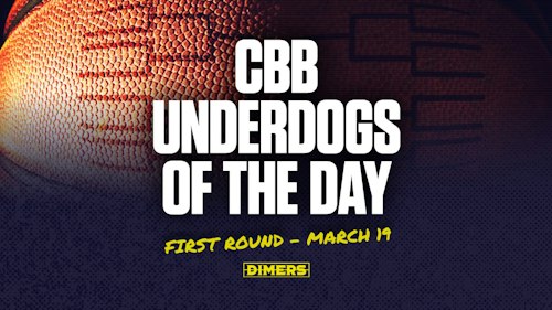 CBB Moneyline upset picks for DraftKings $2 Million "King of the Dogs" first round jackpot