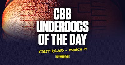 CBB Moneyline upset picks for DraftKings $2 Million "King of the Dogs" first round jackpot