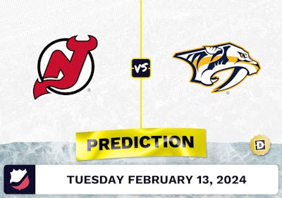 New Jersey Devils vs. Nashville Predators Prediction, Odds, NHL Picks [2/13/2024]