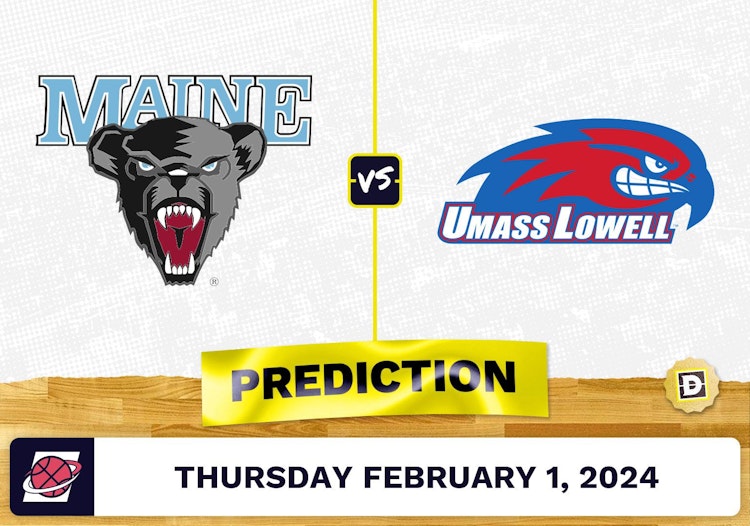 Maine vs. Massachusetts-Lowell Prediction, Odds, College Basketball Picks [2/1/2024]