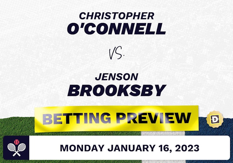 Christopher O'Connell vs. Jenson Brooksby Predictions - Jan 17, 2023