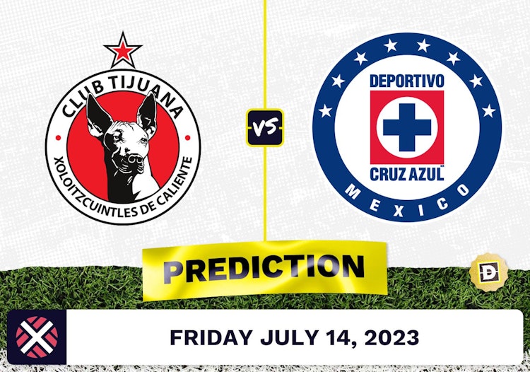 Club Tijuana vs. Cruz Azul Prediction and Odds - July 14, 2023