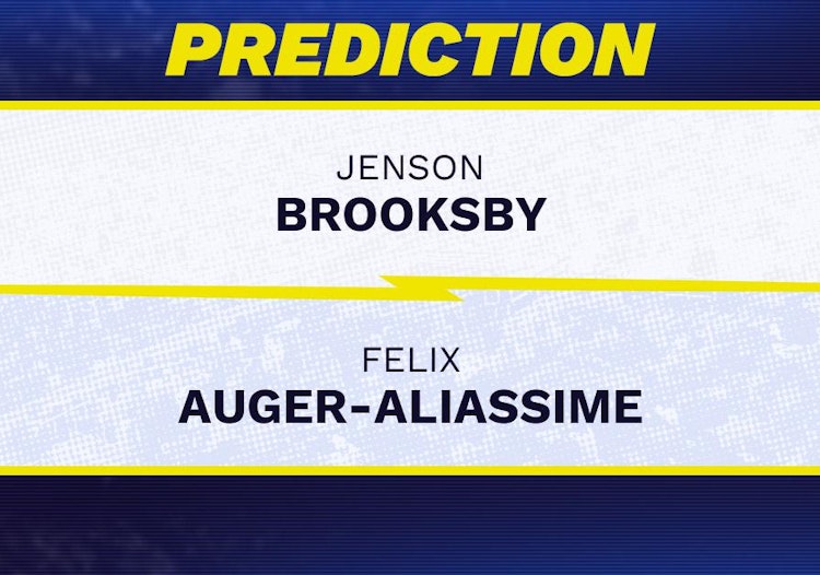 Jenson Brooksby vs Felix Auger-Aliassime Tennis Prediction.