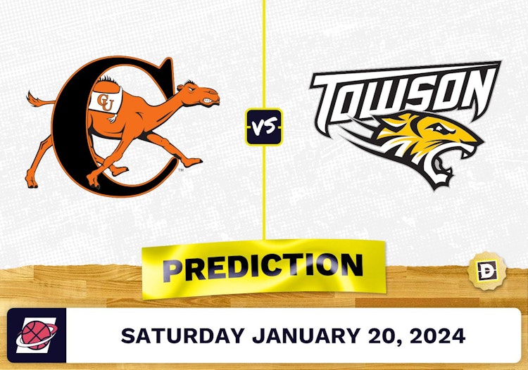 Campbell vs. Towson Prediction, Odds, College Basketball Picks [1/20/2024]