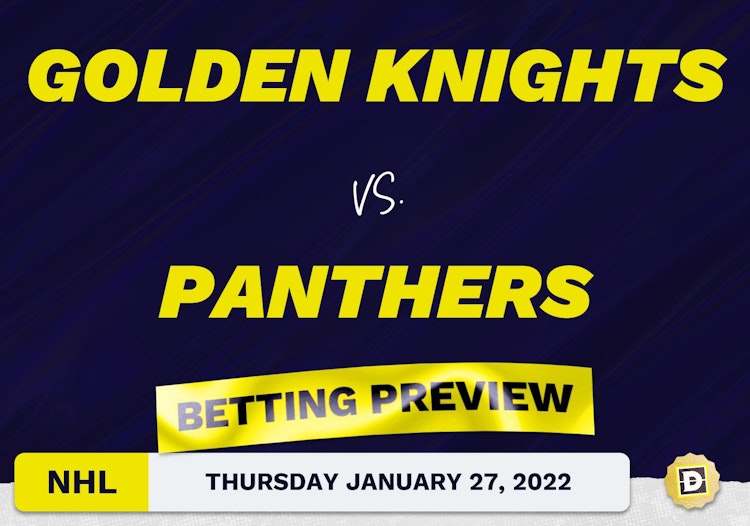 Golden Knights vs. Panthers Predictions and Odds - Jan 27, 2022