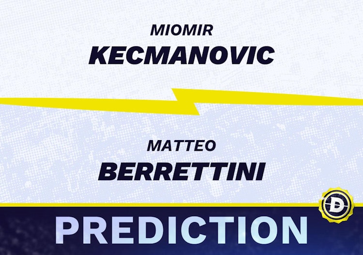 Miomir Kecmanovic vs. Matteo Berrettini Prediction, Odds, Picks for ATP Monte Carlo 2024