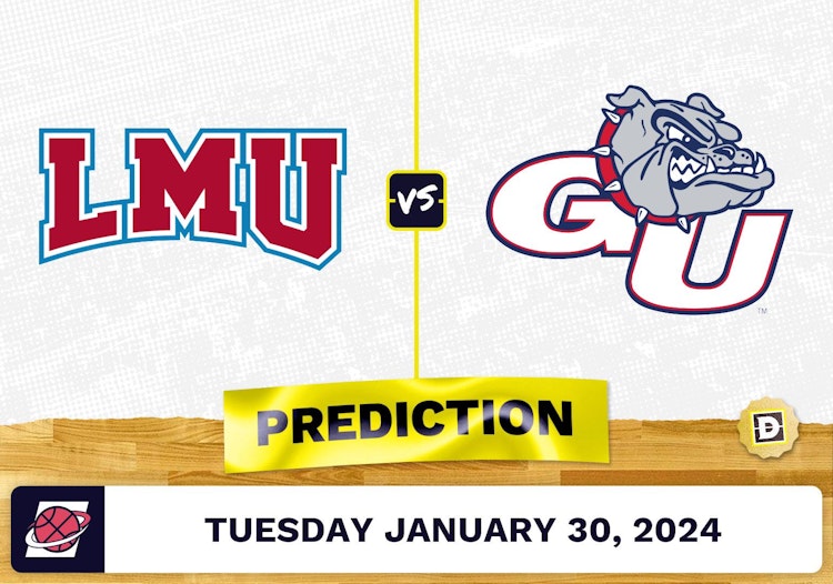 Loyola Marymount vs. Gonzaga Prediction, Odds, College Basketball Picks [1/30/2024]