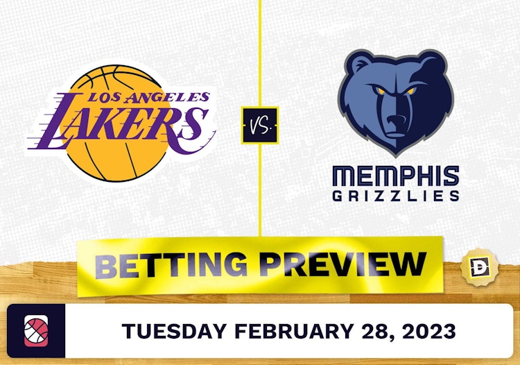 Lakers vs. Grizzlies Prediction and Odds - Feb 28, 2023