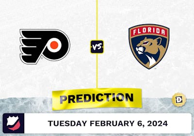 Philadelphia Flyers vs. Florida Panthers Prediction, Odds, NHL Picks [2/6/2024]