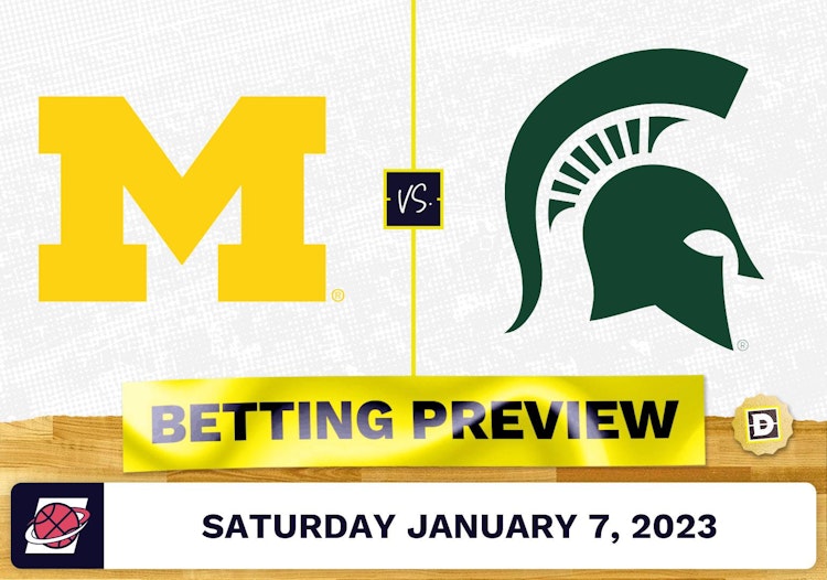 Michigan vs. Michigan State CBB Prediction and Odds - Jan 7, 2023