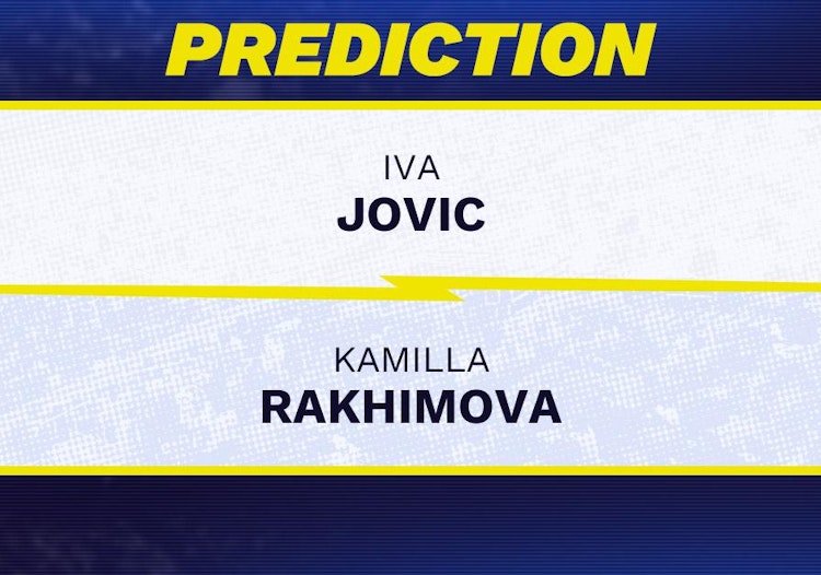 Iva Jovic vs Kamilla Rakhimova Tennis Prediction.