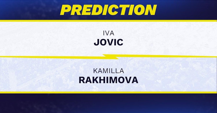 Iva Jovic vs Kamilla Rakhimova Tennis Prediction.
