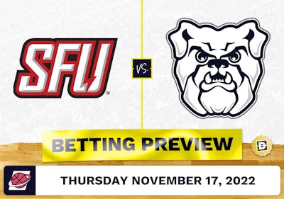 St. Francis (PA) vs. Butler CBB Prediction and Odds - Nov 17, 2022
