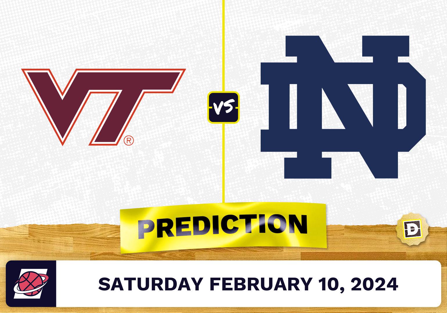 Virginia Tech Vs. Notre Dame Prediction, Odds, College Basketball Picks ...