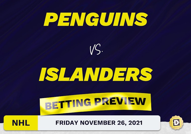 Penguins vs. Islanders Predictions and Odds - Nov 26, 2021
