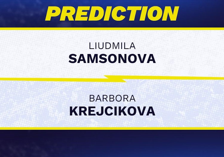 Liudmila Samsonova vs Barbora Krejcikova Tennis Prediction.