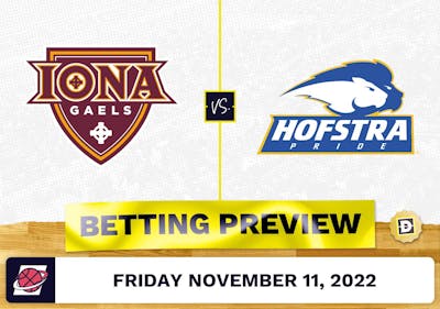 Iona vs. Hofstra CBB Prediction and Odds - Nov 11, 2022