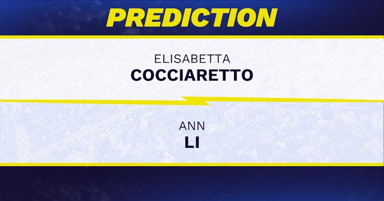 Elisabetta Cocciaretto vs Ann Li Tennis Prediction.