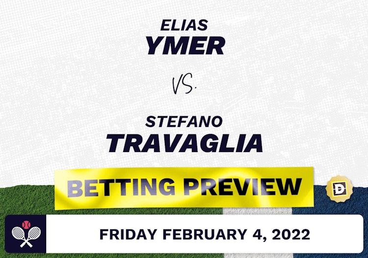 Elias Ymer vs. Stefano Travaglia Predictions - Feb 4, 2022