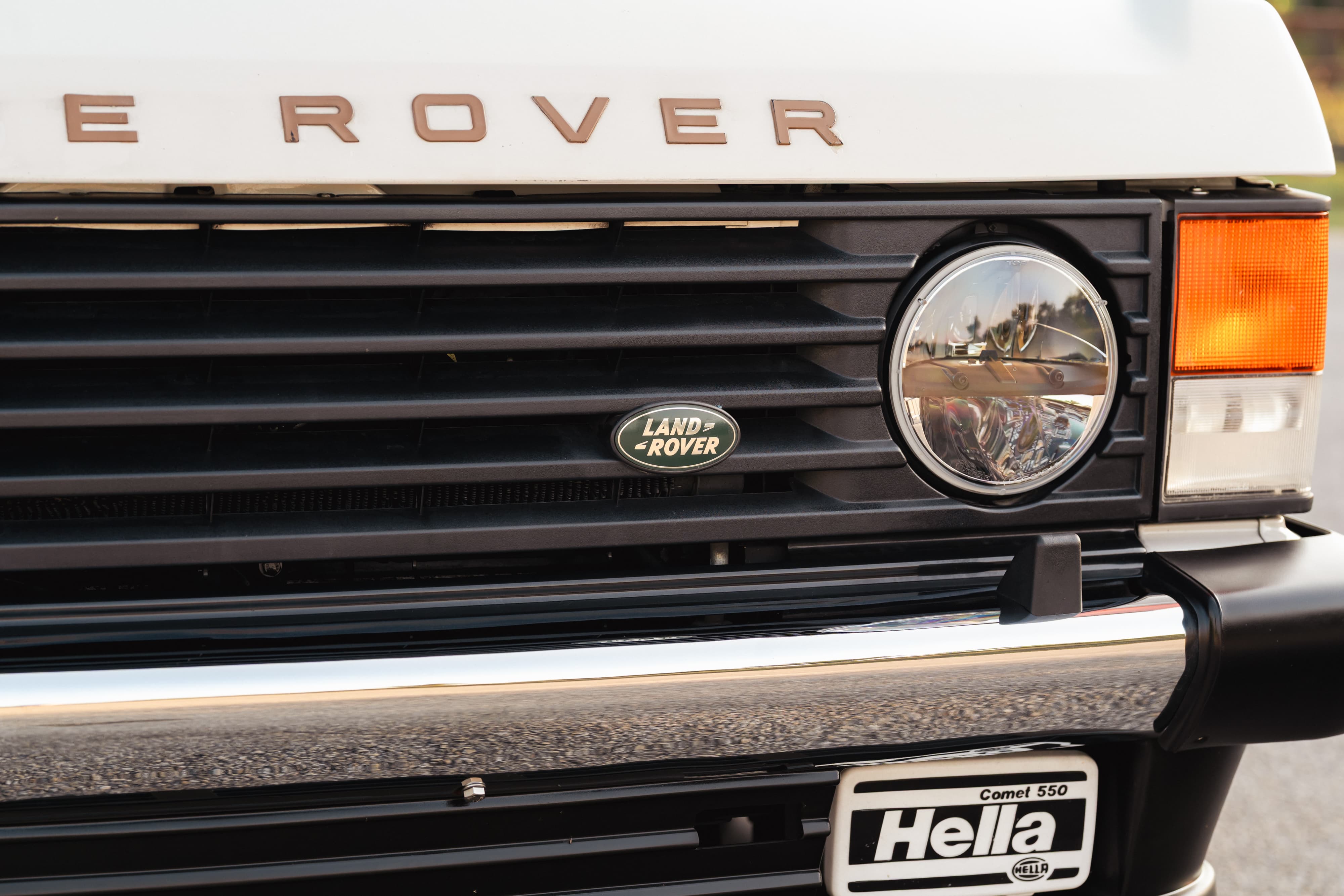 1995 White Land Rover Range Rover County Long Wheel Base in Austin, TX.