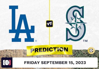 Dodgers vs. Mariners Prediction for MLB Friday [9/15/2023]