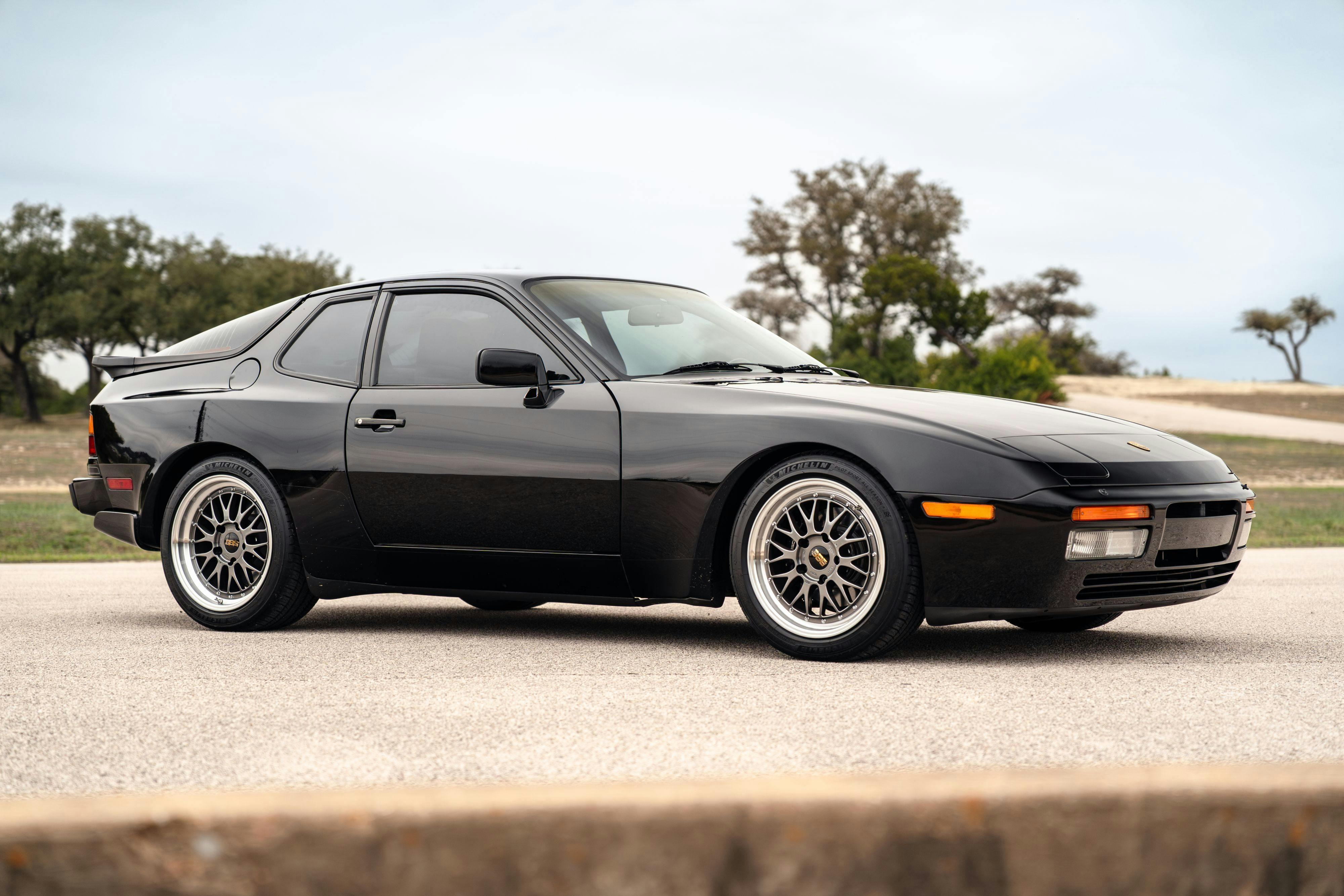 1986 Porsche 944 Turbo in Black on Black in Lakeway, TX.