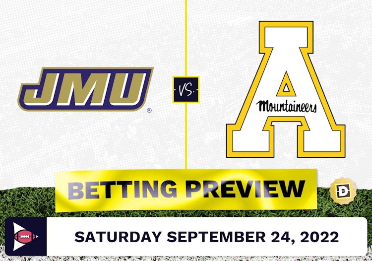 James Madison vs. Appalachian State CFB Prediction and Odds - Sep 24, 2022