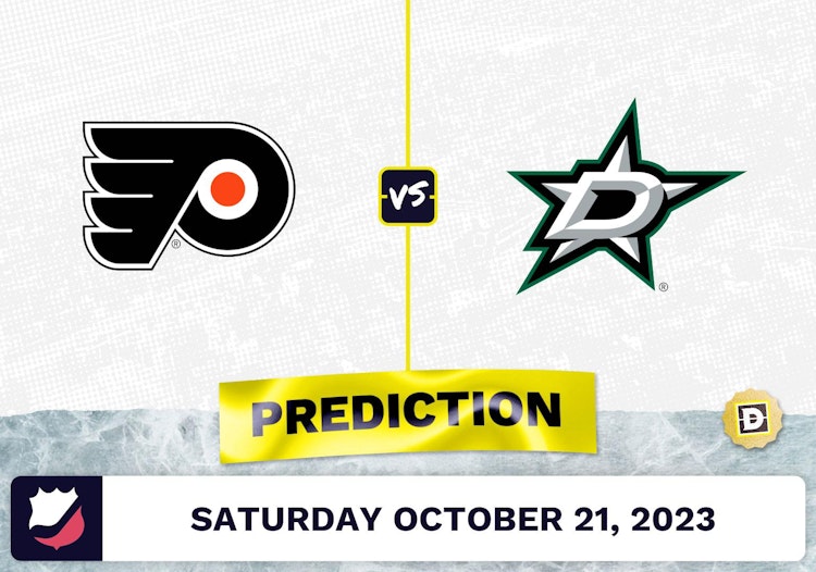 Flyers vs. Stars Prediction and Odds - October 21, 2023