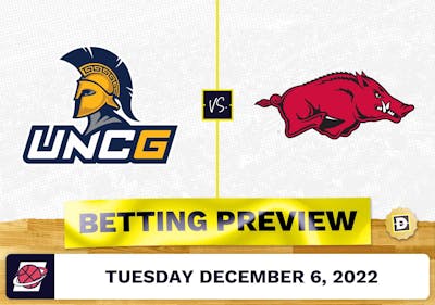 UNC Greensboro vs. Arkansas CBB Prediction and Odds - Dec 6, 2022