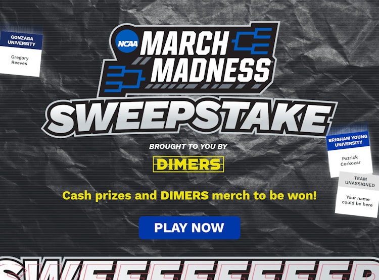 Enter The Dimers March Madness Free Sweepstake Contest!