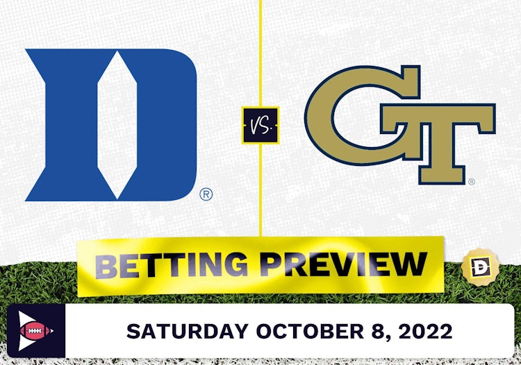 Duke vs. Georgia Tech CFB Prediction and Odds - Oct 8, 2022