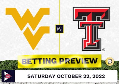 West Virginia vs. Texas Tech CFB Prediction and Odds - Oct 22, 2022