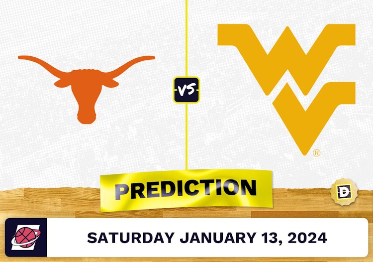 Texas vs. West Virginia Prediction, Odds, College Basketball Picks [1/13/2024]