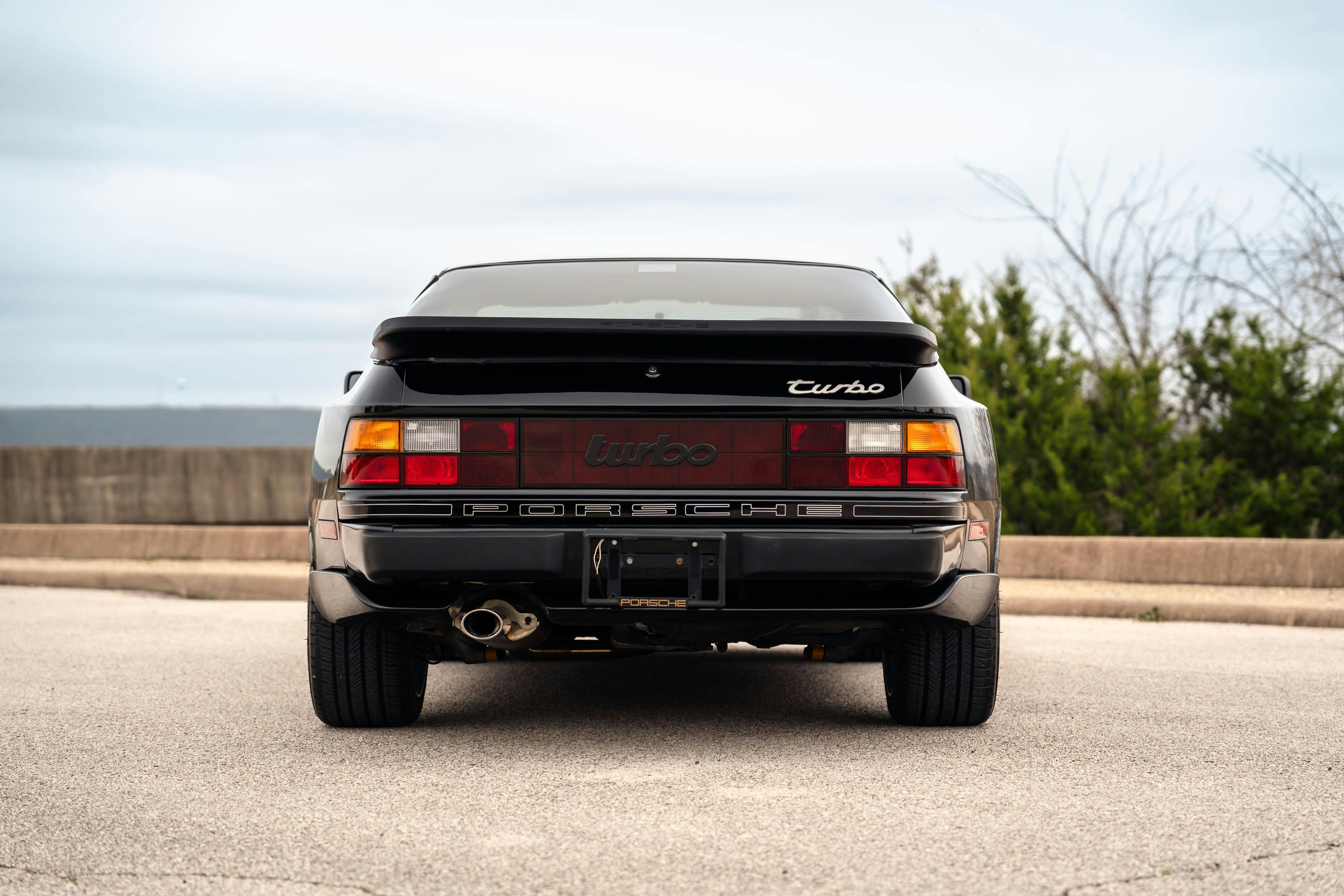 1986 Porsche 944 Turbo in Black on Black in Lakeway, TX.