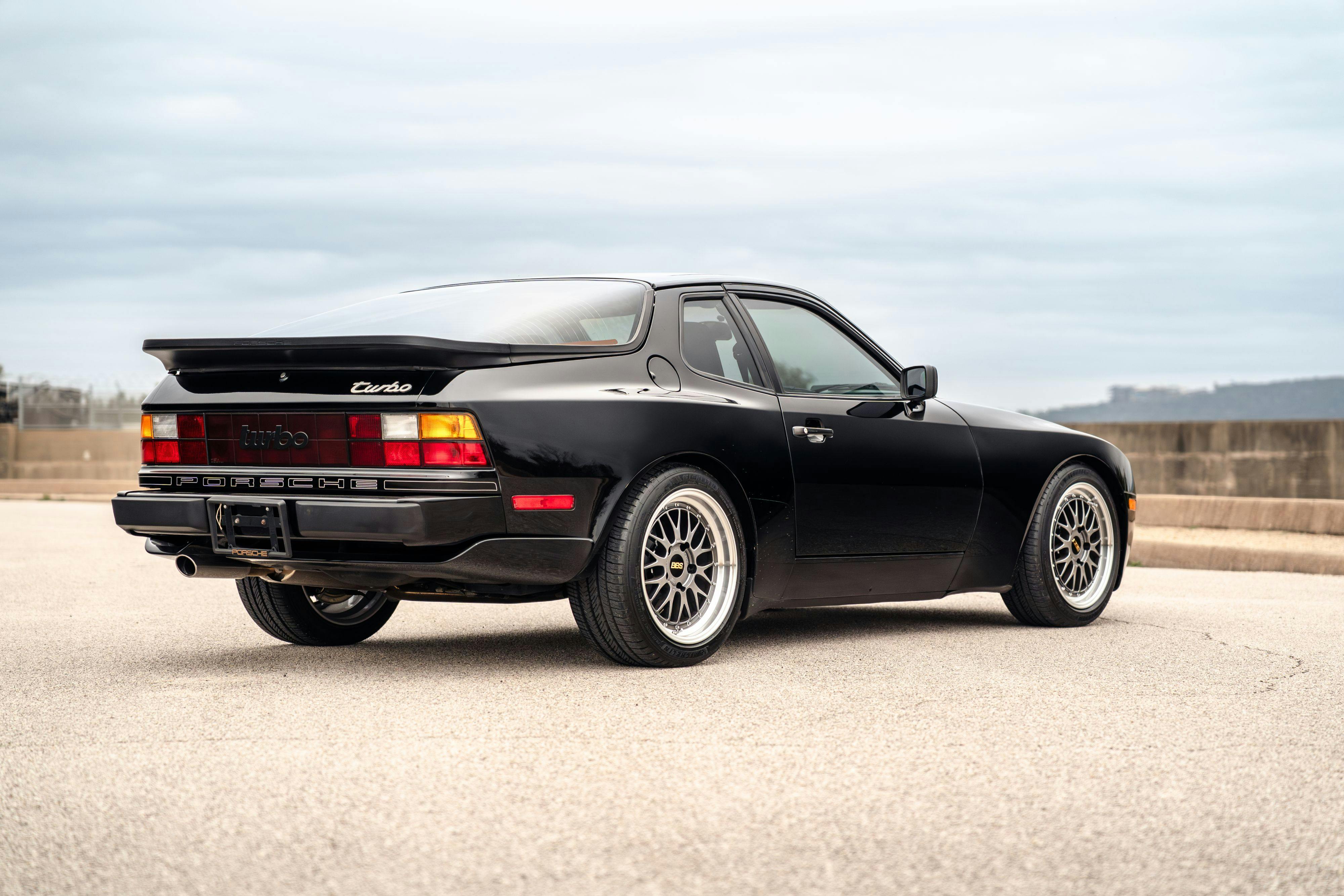 1986 Porsche 944 Turbo in Black on Black in Lakeway, TX.