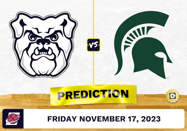 Butler vs. Michigan State Basketball Prediction - November 17, 2023
