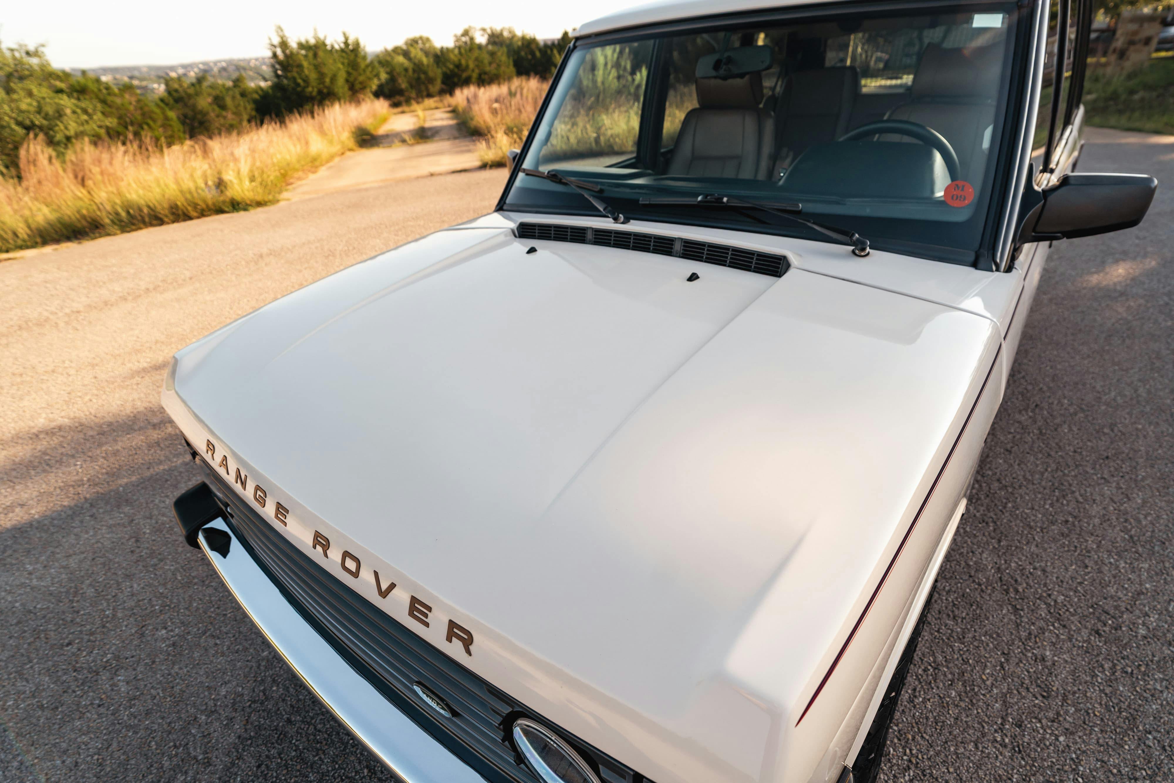 1995 White Land Rover Range Rover County Long Wheel Base in Austin, TX.