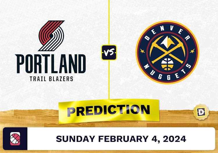 Portland Trail Blazers vs. Denver Nuggets Prediction, Odds, NBA Picks [2/4/2024]