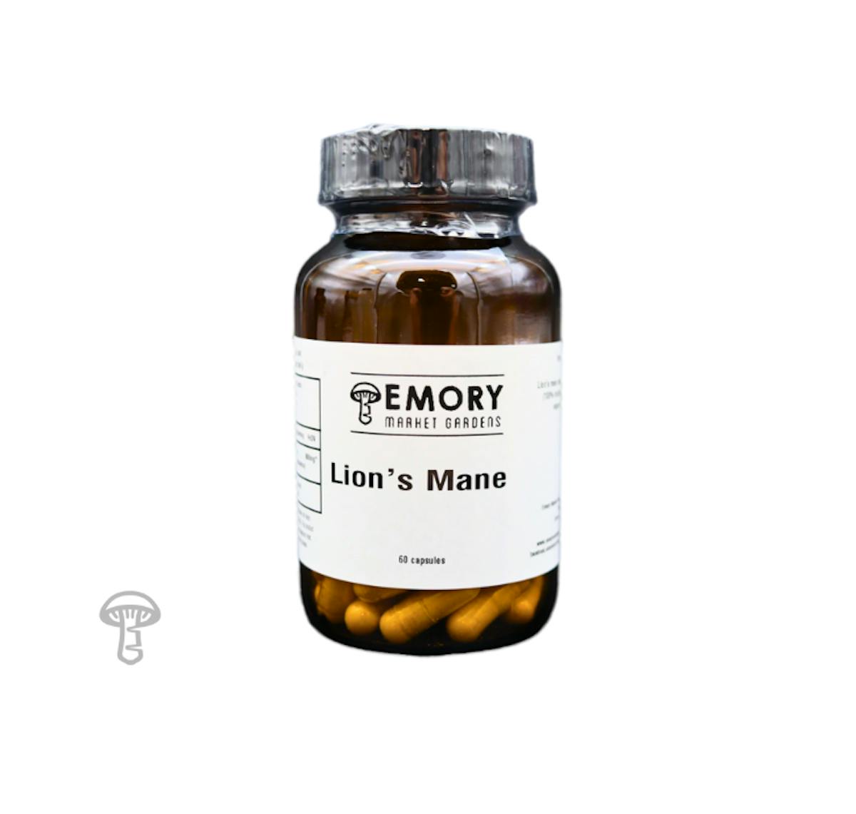 Lion's Mane Mushroom Powder Capsules