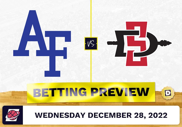 Air Force vs. San Diego State CBB Prediction and Odds - Dec 28, 2022