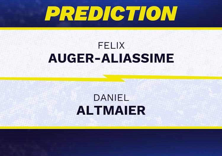 Felix Auger-Aliassime vs Daniel Altmaier Tennis Prediction.