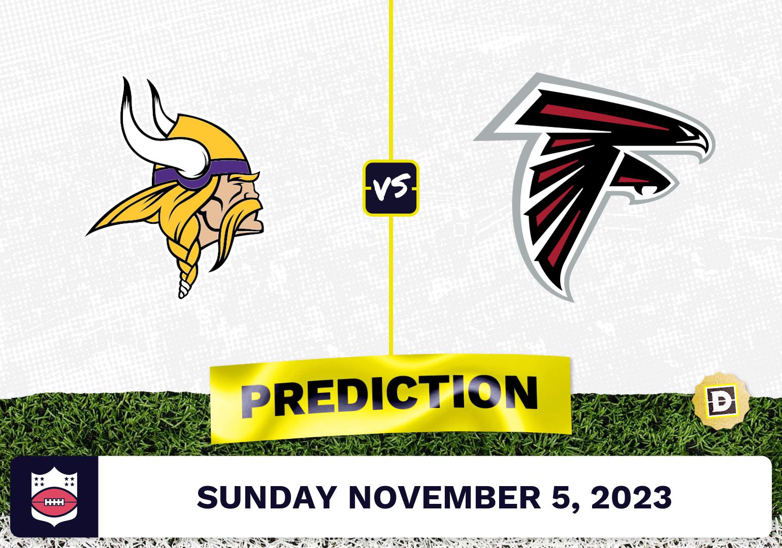 Vikings vs. Falcons Prediction, Week 9 Odds, NFL Player Props [2023]