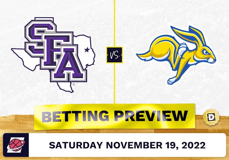 Stephen F. Austin vs. South Dakota State CBB Prediction and Odds - Nov 19, 2022